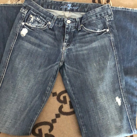 7 for all mankind “A” pocket jeans, Size 25 - Picture 3 of 9